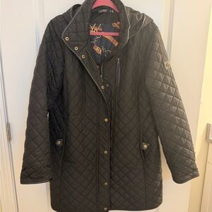 Ralph Lauren Women's Quilted Black Jacket
